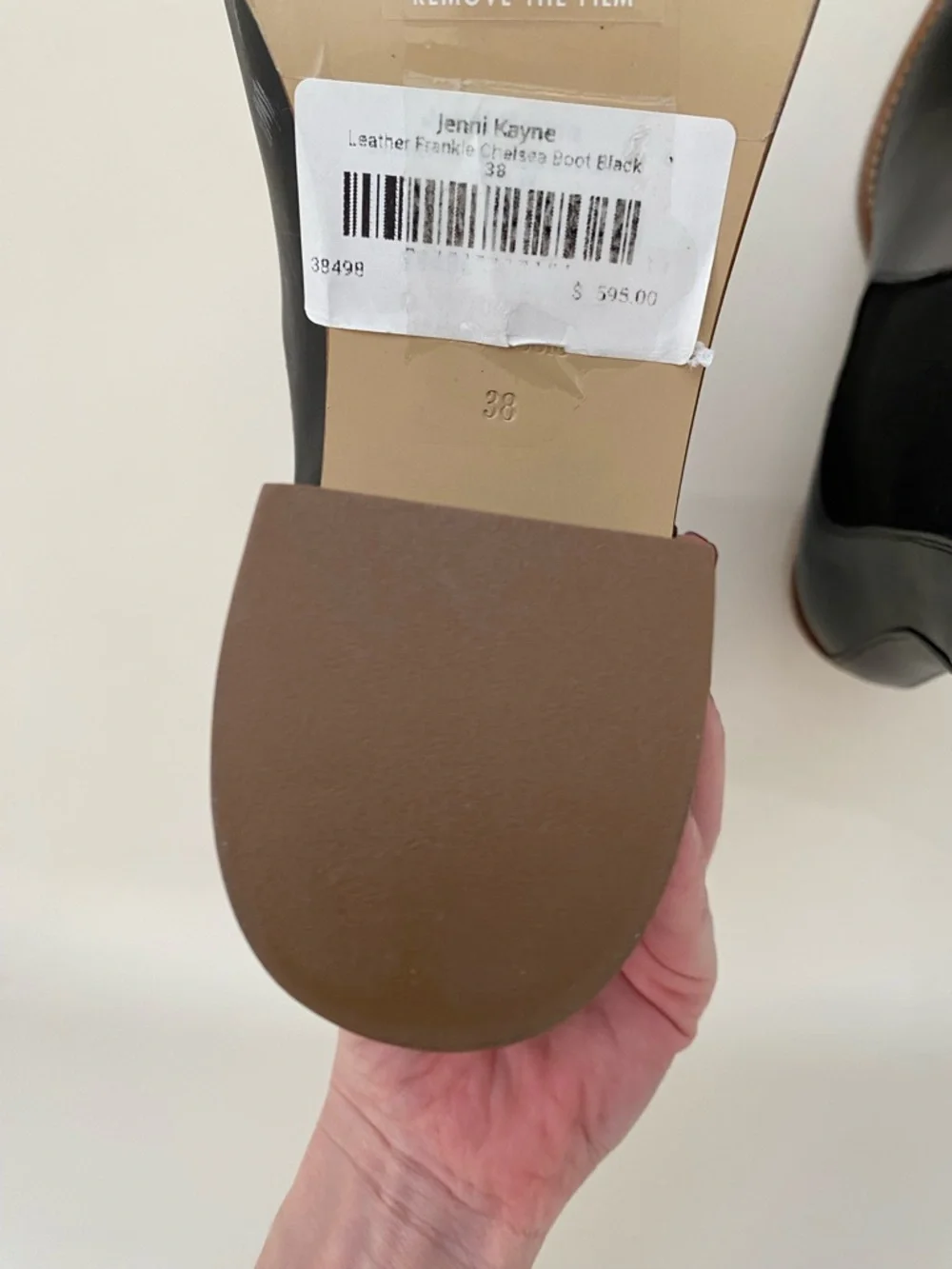 Jenni Kayne Frankie Black Leather Chelsea Boots